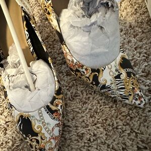 Aldo tiger print heels size 11 great condition